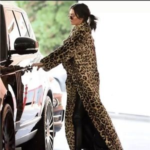 Marciano Super soft - Faux fur - leopard cheetah print long jacket